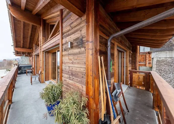 Penthouse Access , 6 Bedroom, 6 Baths By Jolidi Appartement Nendaz